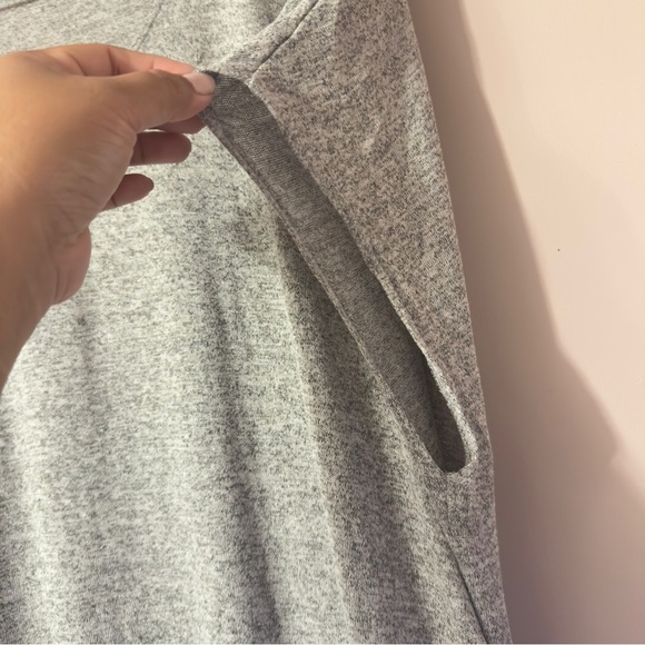 Aritzia Wilfred Free Lorelei Dress Gray Women Size L - Picture 4 of 7